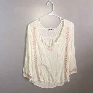 Off White Tunic Shirt